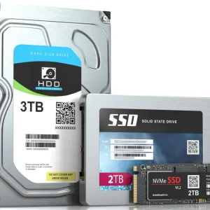 هارد دیسک و حافظه جامد (HDD,SSD)