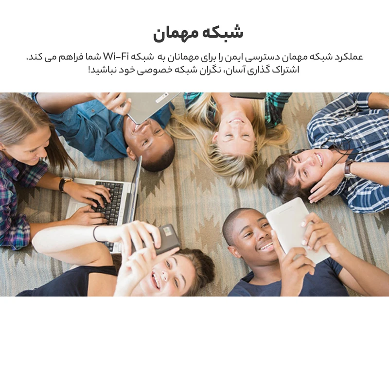 روتر بیسیم 300Mbps تی پی-لینک مدل TL-WR840N